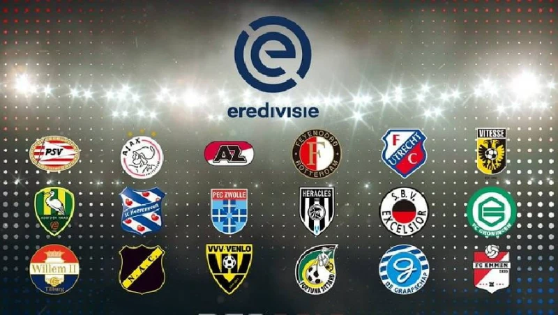  Eredivisie League có thời gian tổ chức tháng 8 năm trước kéo dài đến tháng 5 